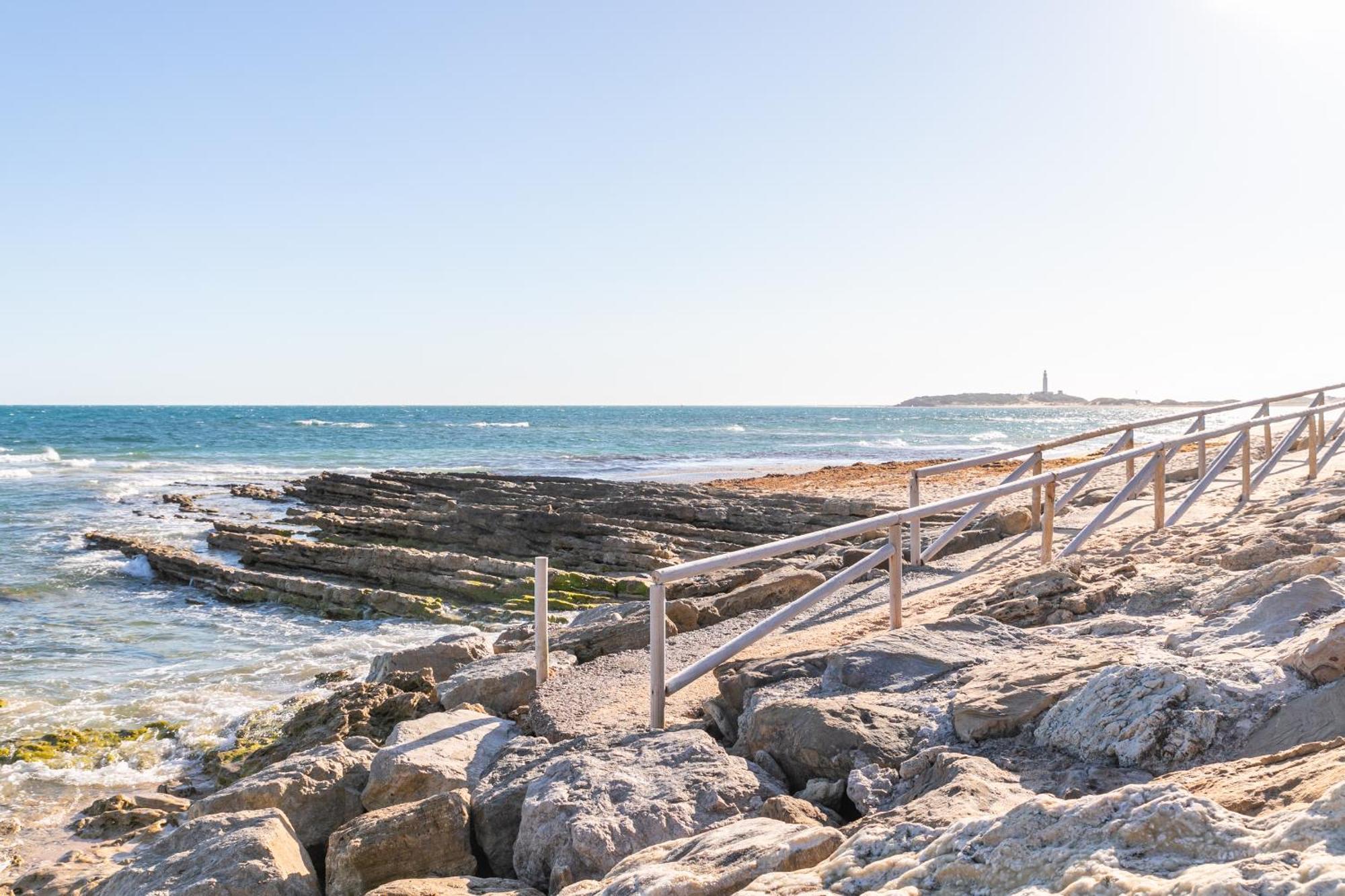 Adosado Nuevo Con Piscina, Playa, Garaje Y Jardin Los Canos De Meca Extérieur photo